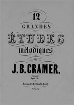 12 Grandes Études Mélodiques Cah.I