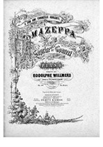 Mazeppa. Caprice de Concert